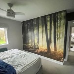 Bedroom Woodland Wallpaper